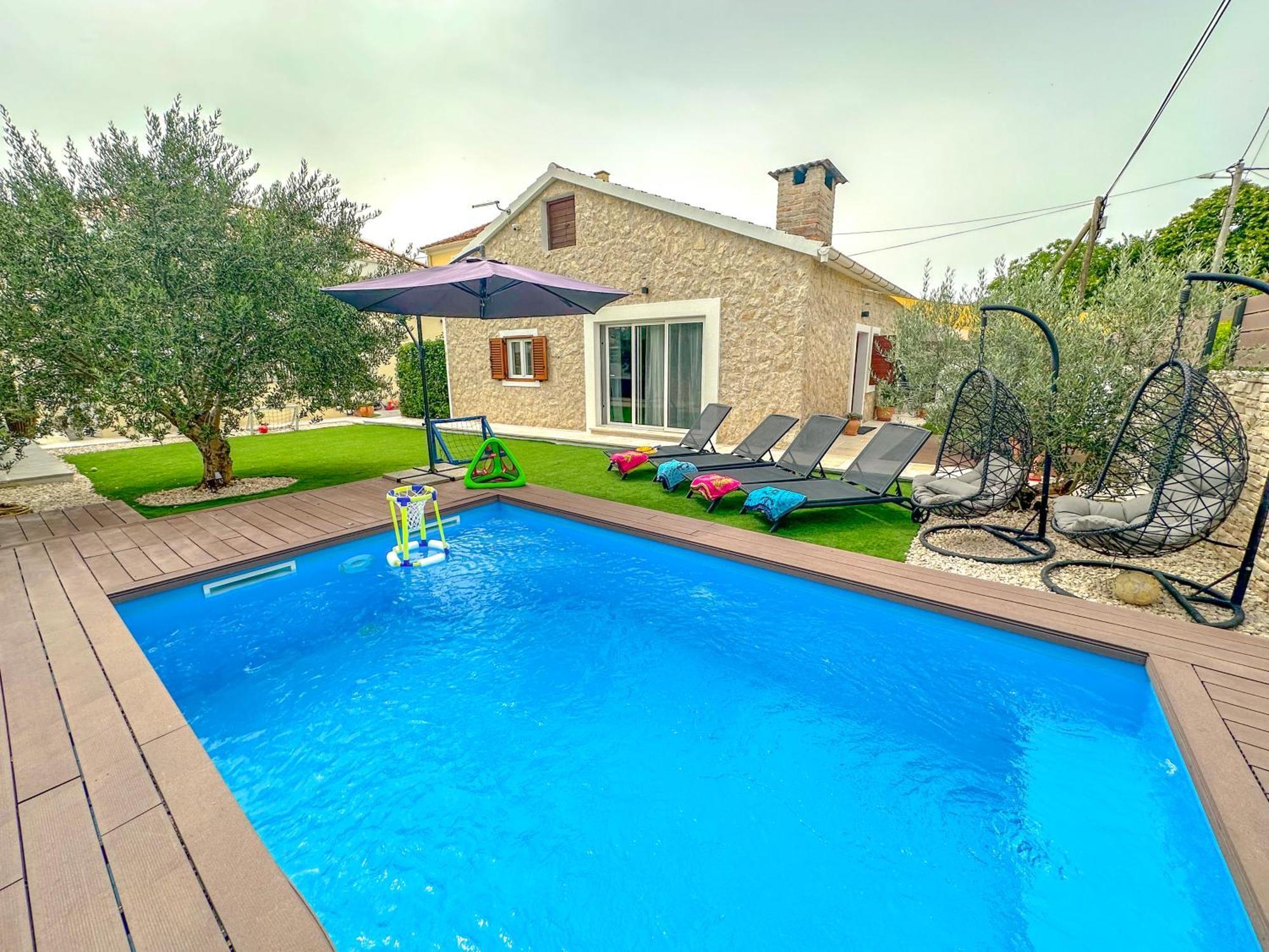 Mustra House Zadar - Private Pool & Sauna エクステリア 写真